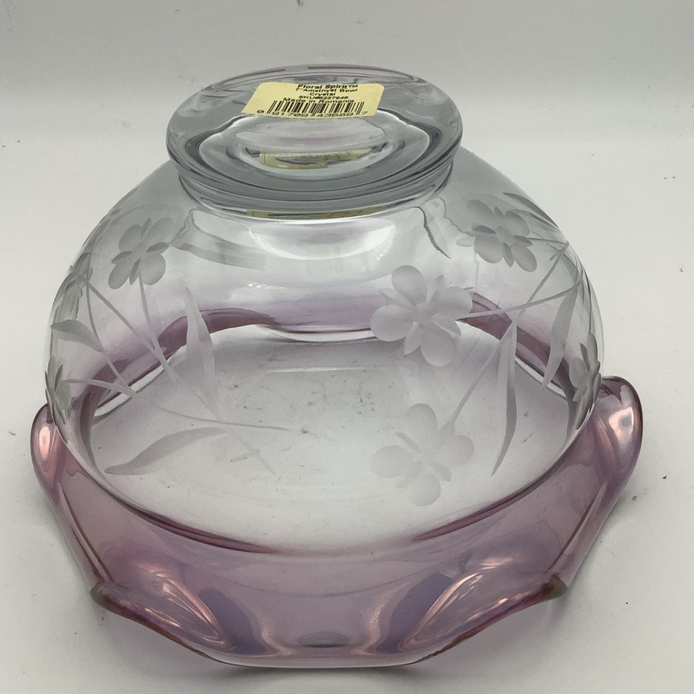 Lenox Floral Spirit Amethyst Bowl - Picture 7 of 12